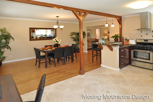 Kitchen and Dining Room Altadena Home Staging Kitchen and Dining Room Altadena Home Staging