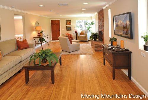 Altadena home staging livingroom Altadena home staging livingroom