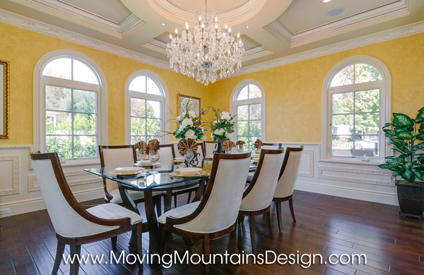 Formal Dining Room Home Staging Arcadia CA