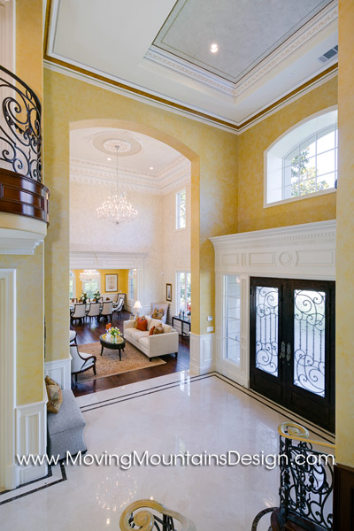 Arcadia Luxury Home Staging Entry